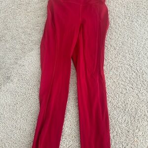 Lululemon Red Base Pace Leggings